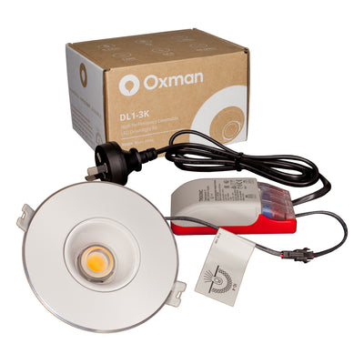 DL1 high performance dimmable LED downlight kit